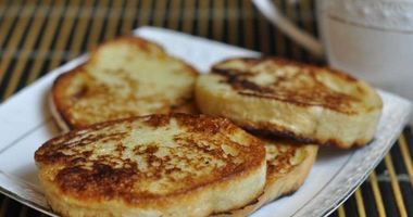 Рецепт Гренков с яйцом и молоком