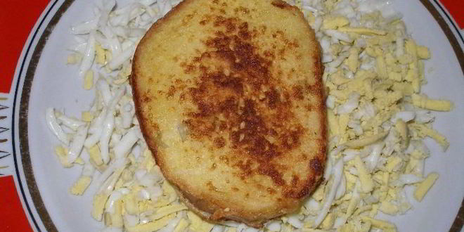 Рецепт гренков в яйце и с яйцом