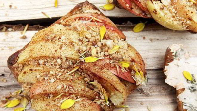 Рецепт овсяных гренков из шведских хлебцев