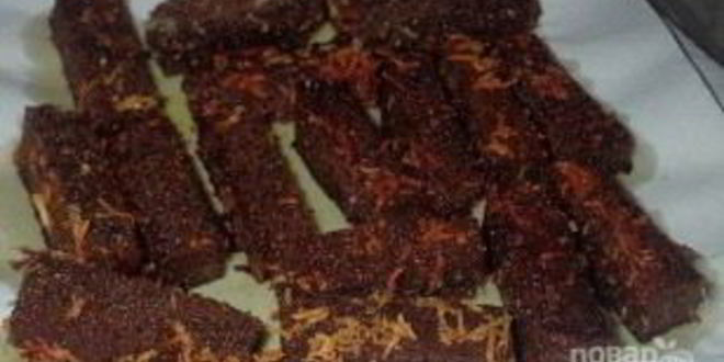 Рецепт ржаных гренков с чесноком