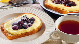 Рецепт Сладких гренков с творогом