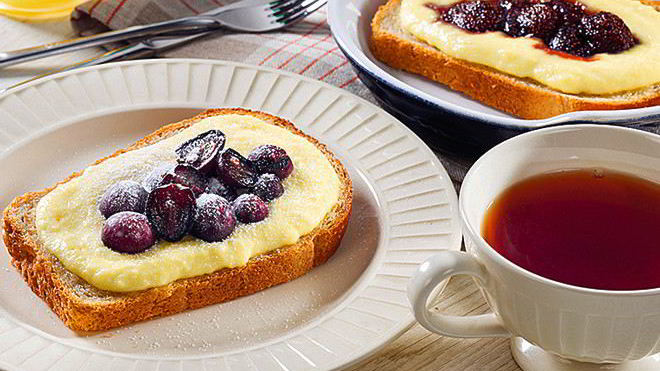 Рецепт сладких гренков с творогом