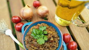 Рецепт Байнгана бхарта — баклажанной икры по-индийски