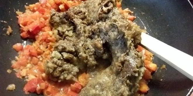 Рецепт байнгана бхарта — баклажанной икры по-индийски