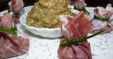 Рецепт Баклажанной икры в прошутто