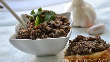 Рецепт Грибной икры с томатной пастой