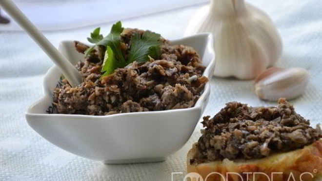 Рецепт грибной икры с томатной пастой