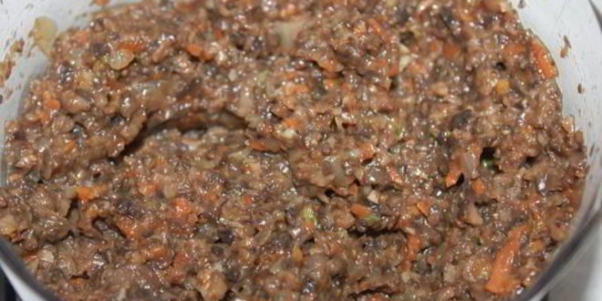 Рецепт грибной икры