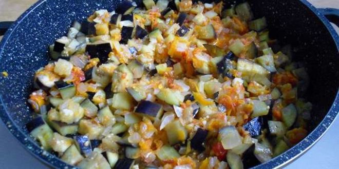 Рецепт икры баклажанной жареной