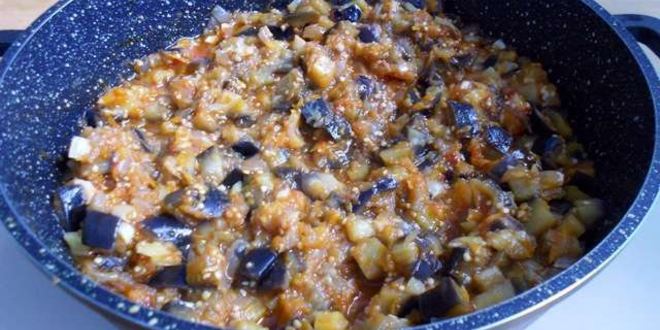 Рецепт икры баклажанной жареной