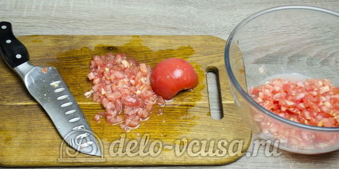 Рецепт икры из баклажанов со свежими помидорами