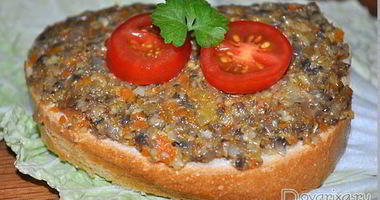 Рецепт Икры из шампиньонов с овощами