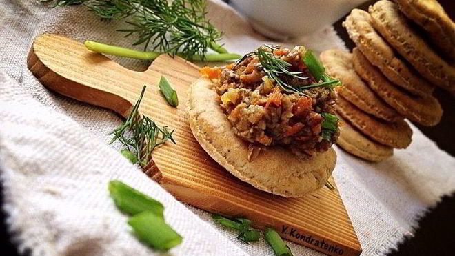 Рецепт икры из шампиньонов