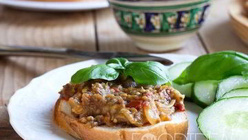 Рецепт Икры из запеченных баклажанов