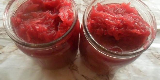 Рецепт кабачковой икры со свеклой
