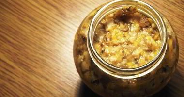 Рецепт Консервированной грибной икры