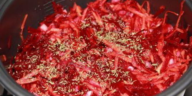 Рецепт овощной икры