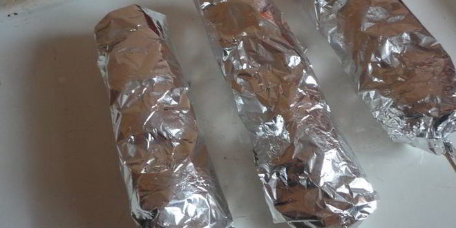 Рецепт канапе из фарша и кабачков