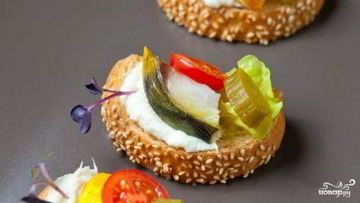 Рецепт Канапе из скумбрии