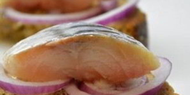 Рецепт канапе из скумбрии