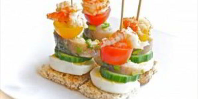 Рецепт канапе из скумбрии