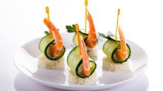 Рецепт Канапе Крючочки