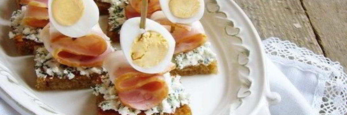 Рецепт Канапе Нежность