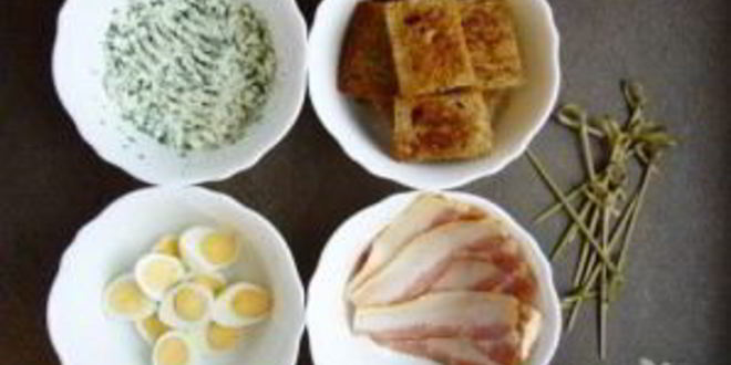 Рецепт канапе нежность