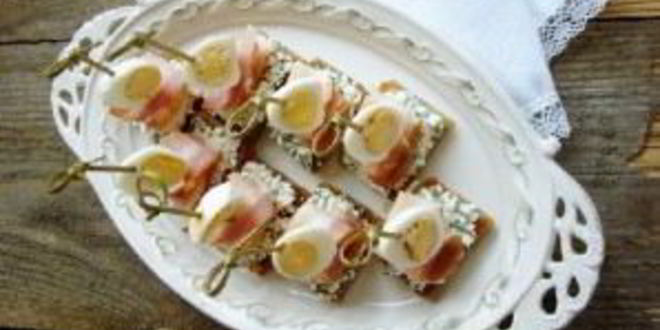 Рецепт канапе нежность