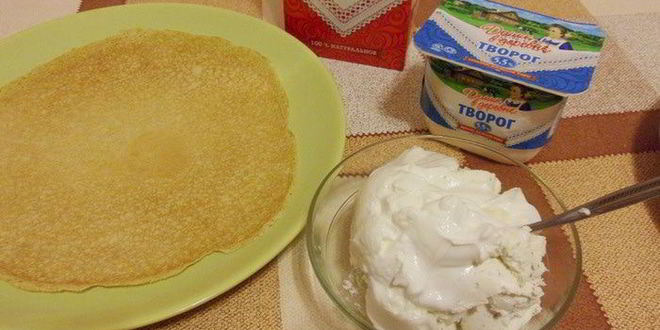 Рецепт канапе с блинами и семгой