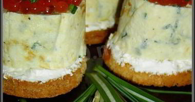 Рецепт Канапе с икрой Фейерверк вкуса