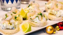 Рецепт Канапе с креветками