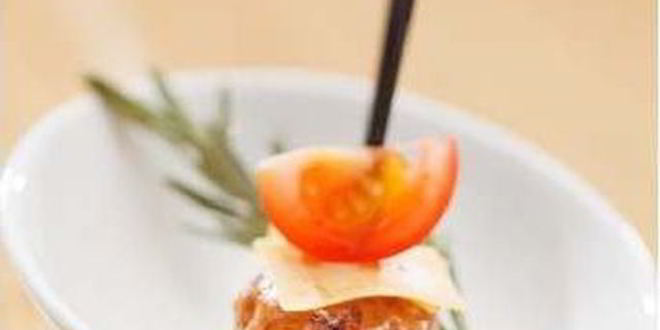 Рецепт Канапе с нежным соусом по-гречески