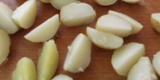 Рецепт канапе с селедкой и картошкой