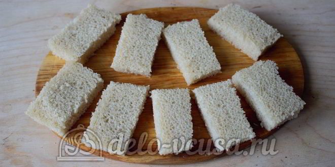 Рецепт канапе с селедкой