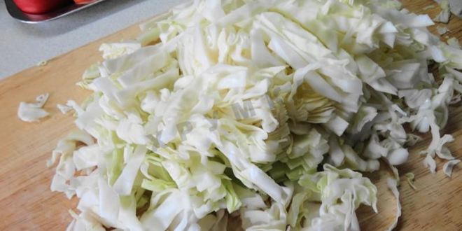 Рецепт капусты с баклажанами