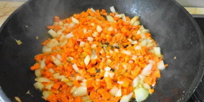 Рецепт капусты с баклажанами