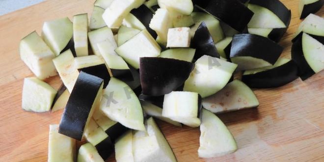 Рецепт капусты с баклажанами