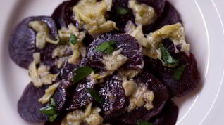 Рецепт Карпачча из свеклы с артишоками