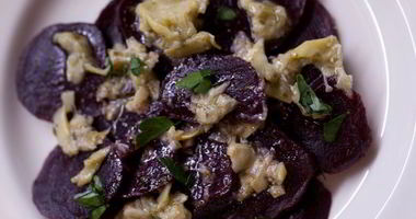 Рецепт Карпачча из свеклы с артишоками