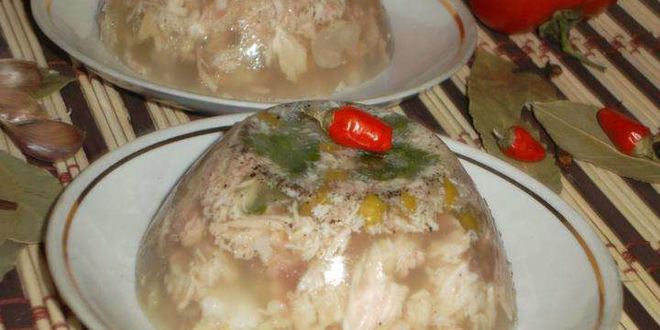 Рецепт домашнего холодца из свинины