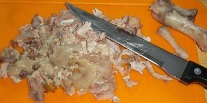 Рецепт домашнего холодца из свинины