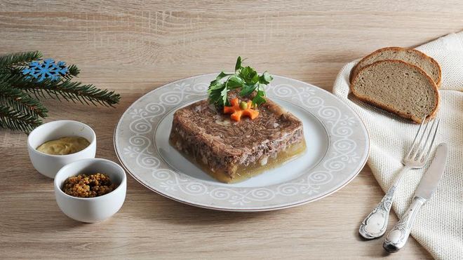 Рецепт холодца из двух видов мяса