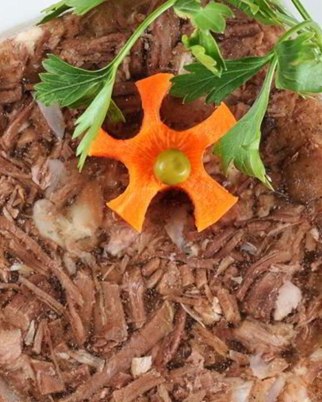 Рецепт холодца из двух видов мяса