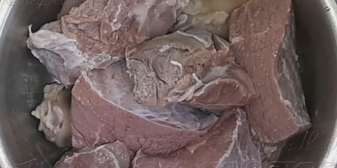 Рецепт холодца из говядины и свиных ножек