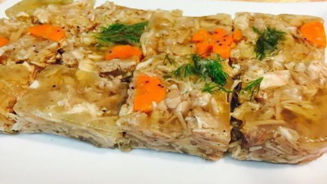 Рецепт холодца из индюшки в мв