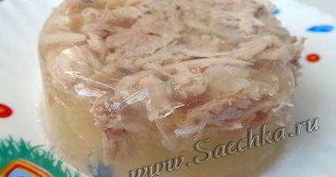 Рецепт Холодца из куриных крылышек Давайте полетаем