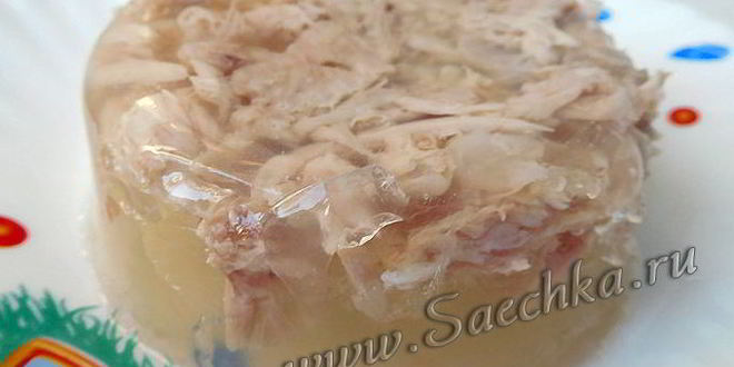 Рецепт Холодца из куриных крылышек Давайте полетаем