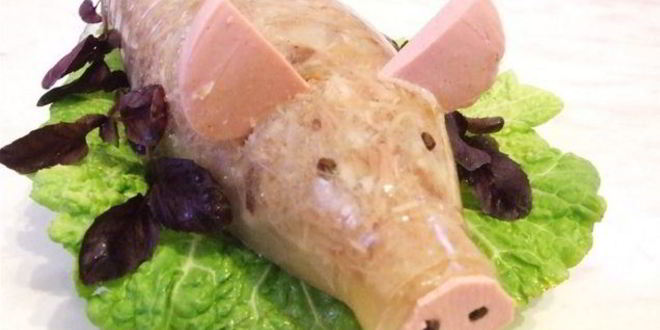 Рецепт Холодца из курицы в бутылке