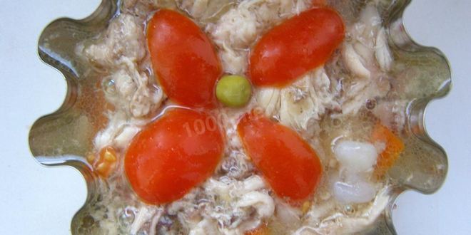 Рецепт холодца из курицы в мультиварке